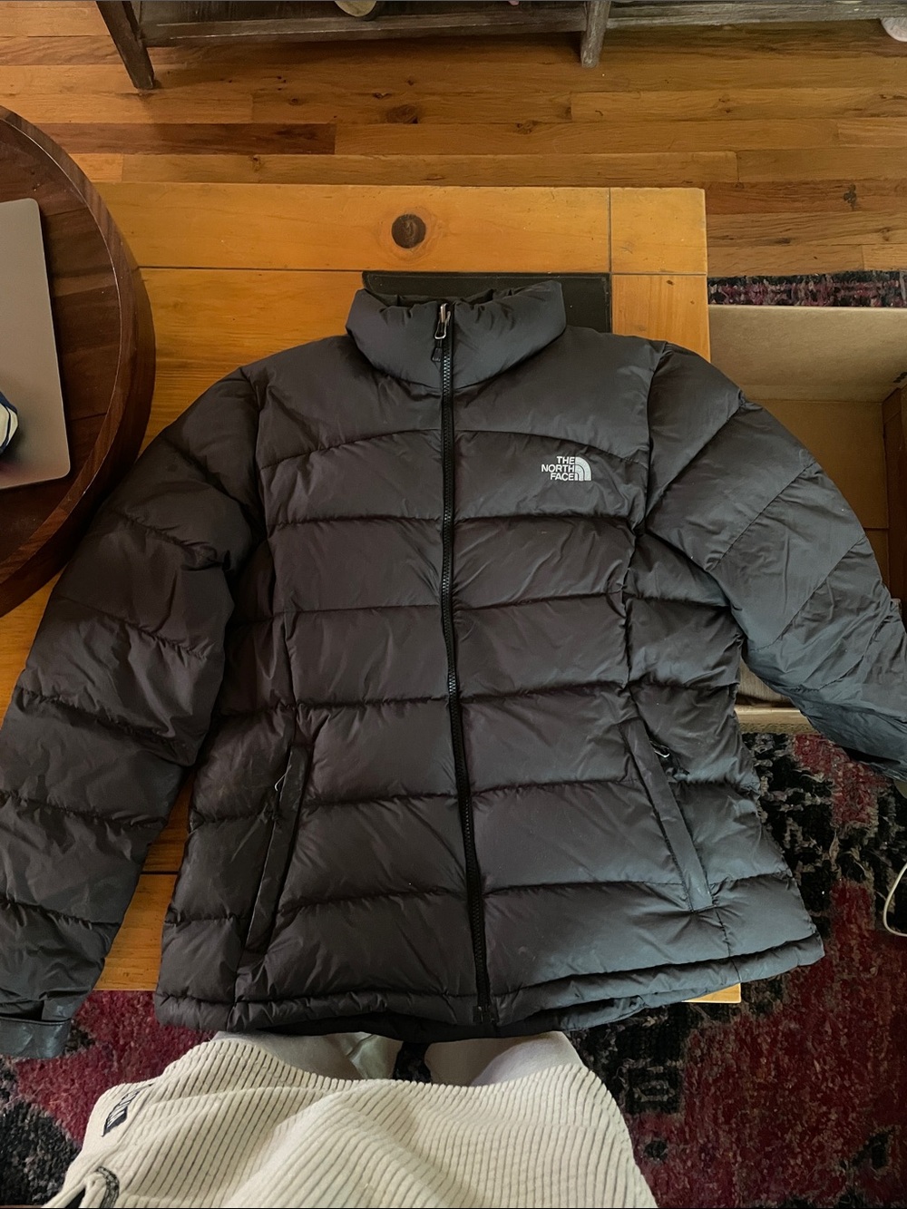 The North Face Women's Black Quilted Down Puffer Jacket